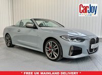 USED 2022 22 BMW 4 SERIES 3.0 M440i MHT Convertible 2dr Petrol Hybrid Auto xDrive 374 bhp 