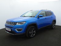 USED 2019 69 JEEP COMPASS 1.4T MultiAirII Limited SUV 5dr Petrol Auto 4WD Euro 6 (s/s) (170 ps) APPLE CARPLAY | ANDROID AUTO
