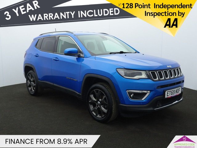 View our Jeep Compass 1.4T MultiAirII Limited SUV 5dr Petrol Auto 4WD Euro 6 (s/s) (170 ps)