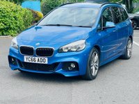 USED 2016 66 BMW 2 Series GRAN TOURER 2.0 220d M Sport Auto xDrive Euro 6 (s/s) 5dr 7 SEATER, PANORAMIC ROOF, ULEZ