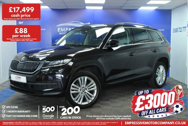 View our Skoda Kodiaq 1.5 TSI ACT SE L SUV 5dr Petrol DSG Euro 6 (s/s) (7 Seat) (150 ps)