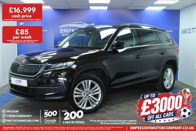View our Skoda Kodiaq 1.5 TSI ACT SE L SUV 5dr Petrol DSG Euro 6 (s/s) (7 Seat) (150 ps)