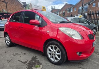 2007 TOYOTA YARIS 1.3 VVT-i SR Hatchback 5dr Petrol Manual (141 g/km, 85 bhp) &pound;2495.00