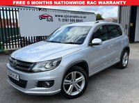 USED 2015 65 VOLKSWAGEN TIGUAN 2.0 TDI BlueMotion Tech R-Line SUV 5dr Diesel Manual 4WD Euro 6 (s/s) (150 ps) PARKING SENSORS, AUTO PARK, NAV