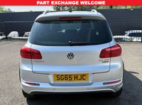 USED 2015 65 VOLKSWAGEN TIGUAN 2.0 TDI BlueMotion Tech R-Line SUV 5dr Diesel Manual 4WD Euro 6 (s/s) (150 ps) PARKING SENSORS, AUTO PARK, NAV