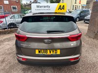 USED 2018 18 KIA SPORTAGE 1.7 CRDi 3 SUV 5dr Diesel Manual Euro 6 (s/s) (114 bhp) BIG SPEC CAR, LEATHER, PAN ROOF, SAT NAV, FULL SERVICE HISTORY