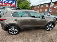 USED 2018 18 KIA SPORTAGE 1.7 CRDi 3 SUV 5dr Diesel Manual Euro 6 (s/s) (114 bhp) BIG SPEC CAR, LEATHER, PAN ROOF, SAT NAV, FULL SERVICE HISTORY