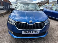 USED 2019 19 SKODA FABIA 1.0 Colour Edition Hatchback 5dr Petrol Manual Euro 6 (s/s) (75 ps) JUST ARRIVED, LOW INSURANCE, CHEAP TAX, TOUCH SCREEN RADIO, F.S.H