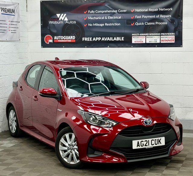 2021 21 TOYOTA YARIS 1.5 VVT-h Icon Hatchback 5dr Petrol Hybrid E-CVT Euro 6 (s/s) (116 ps) 