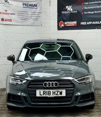 USED 2018 18 AUDI A3 1.5 TFSI CoD Black Edition Sportback 5dr Petrol S Tronic Euro 6 (s/s) (150 ps) 