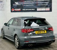 USED 2018 18 AUDI A3 1.5 TFSI CoD Black Edition Sportback 5dr Petrol S Tronic Euro 6 (s/s) (150 ps) 