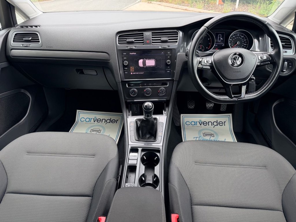 USED 2019 19 VOLKSWAGEN GOLF 1.5 TSI EVO Match Hatchback 5dr Petrol Manual Euro 6 (s/s) (130 ps) 7 Services|SatNav|Adp.Cruise|R.F Sensors|Apple CarPlay/Android Auto|