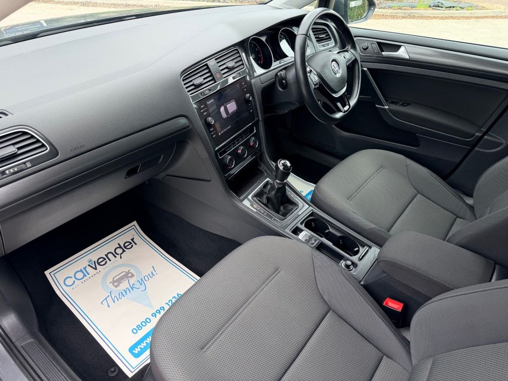 USED 2019 19 VOLKSWAGEN GOLF 1.5 TSI EVO Match Hatchback 5dr Petrol Manual Euro 6 (s/s) (130 ps) 7 Services|SatNav|Adp.Cruise|R.F Sensors|Apple CarPlay/Android Auto|