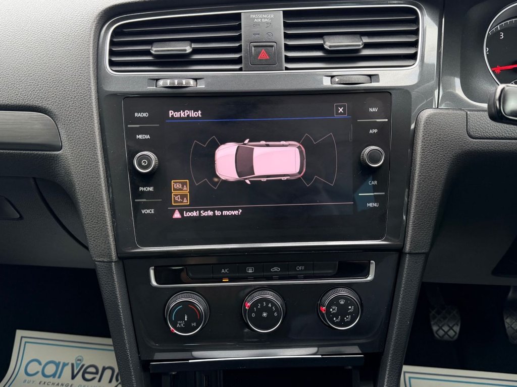 USED 2019 19 VOLKSWAGEN GOLF 1.5 TSI EVO Match Hatchback 5dr Petrol Manual Euro 6 (s/s) (130 ps) 7 Services|SatNav|Adp.Cruise|R.F Sensors|Apple CarPlay/Android Auto|