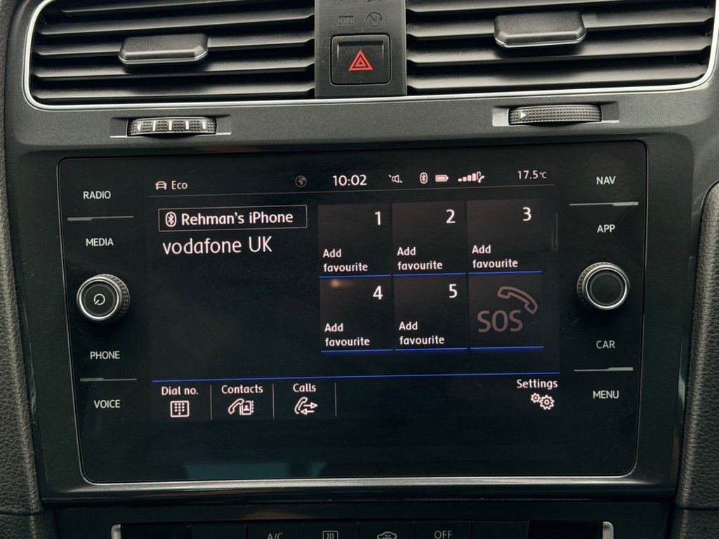 USED 2019 19 VOLKSWAGEN GOLF 1.5 TSI EVO Match Hatchback 5dr Petrol Manual Euro 6 (s/s) (130 ps) 7 Services|SatNav|Adp.Cruise|R.F Sensors|Apple CarPlay/Android Auto|