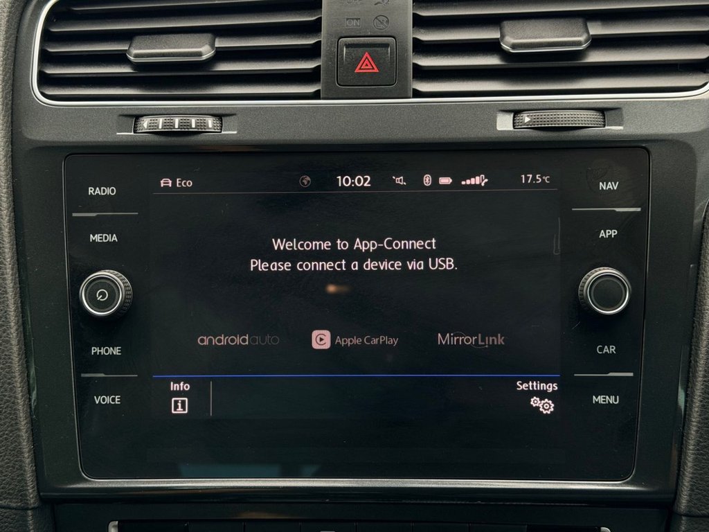 USED 2019 19 VOLKSWAGEN GOLF 1.5 TSI EVO Match Hatchback 5dr Petrol Manual Euro 6 (s/s) (130 ps) 7 Services|SatNav|Adp.Cruise|R.F Sensors|Apple CarPlay/Android Auto|