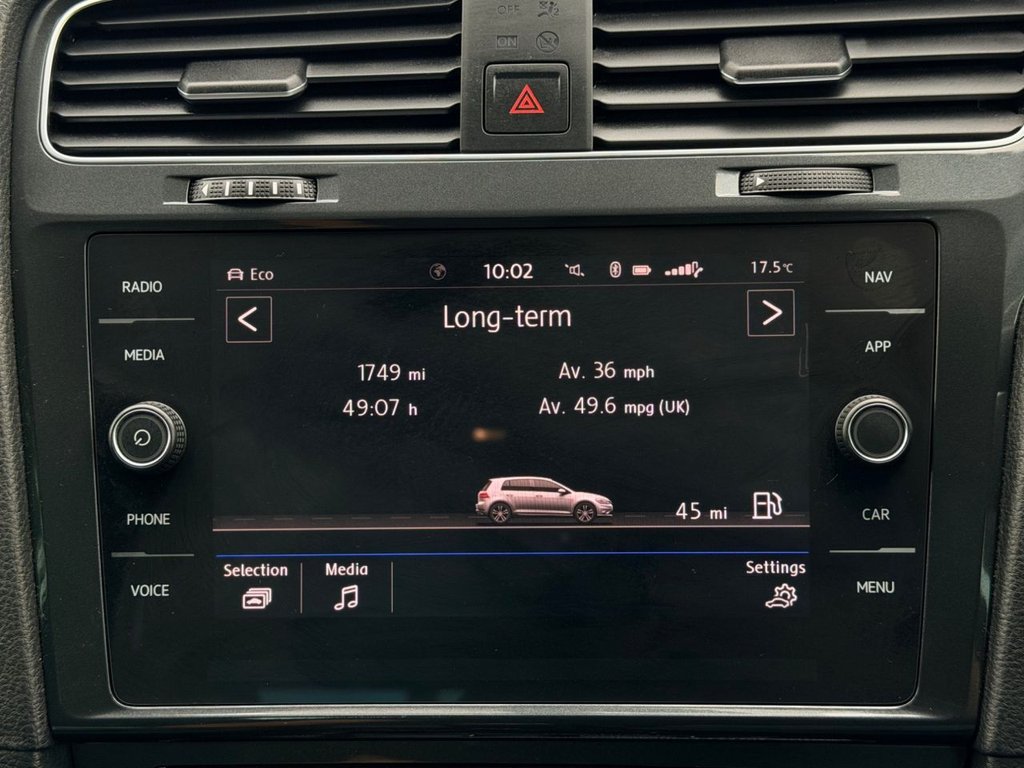 USED 2019 19 VOLKSWAGEN GOLF 1.5 TSI EVO Match Hatchback 5dr Petrol Manual Euro 6 (s/s) (130 ps) 7 Services|SatNav|Adp.Cruise|R.F Sensors|Apple CarPlay/Android Auto|