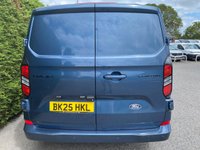 USED 2025 25 FORD TRANSIT CUSTOM 320 LIMITED L2 LWB 2.0 ECOBLUE 136BHP One Company Owner, 19000 Miles, Ford Warranty Till March 2028, Popular High Specification Limited Model In Stunning Chrome Blue!