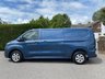 USED 2025 25 FORD TRANSIT CUSTOM 320 LIMITED L2 LWB 2.0 ECOBLUE 136BHP One Company Owner, 19000 Miles, Ford Warranty Till March 2028, Popular High Specification Limited Model In Stunning Chrome Blue!