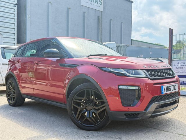 View our LAND ROVER RANGE ROVER EVOQUE