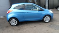 USED 2014 14 FORD KA 1.2 Zetec Hatchback 3dr Petrol Manual Euro 6 (s/s) (69 ps)&pound;35 TAX,FSH,ALLOYS,2 KEYS. LONG MOT,CD STEREO,FRONT FOG LIGHTS