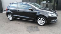 USED 2015 65 VOLKSWAGEN POLO 1.2 TSI BlueMotion Tech SE Hatchback 3dr Petrol Manual Euro 6 (s/s) (90 ps)&pound;20 TAX,FSH,ALLOYS,2 KEYS. 110.950 MILES,2 KEYS,SUPERB CAR.