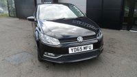 USED 2015 65 VOLKSWAGEN POLO 1.2 TSI BlueMotion Tech SE Hatchback 3dr Petrol Manual Euro 6 (s/s) (90 ps)&pound;20 TAX,FSH,ALLOYS,2 KEYS. 110.950 MILES,2 KEYS,SUPERB CAR.