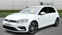 USED 2019 69 VOLKSWAGEN GOLF 1.5 TSI EVO R-Line Hatchback 5dr Petrol Manual Euro 6 (s/s) (150 ps) LONG MOT, FULL VW  SERVICE HISTORY, HPI CLEAR, 2 X KEYS, GENUINE LOW MILEAGE, ABSOLUTELY PRISTINE CONDITION INSIDE AND OUT! R LINE SPEC, AIR CON, CRUISE, FRONT/REAR PARKING SENSORS, SAT NAV!