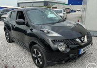 USED 2018 68 NISSAN JUKE 1.5 dCi Bose Personal Edition SUV 5dr Diesel Manual Euro 6 (s/s) (110 ps) BEAUTIFUL CONDITION BOTH INSIDE AND OUT WITH LONG MOT AND GOOD HISTORY, HPI CLEAR, 2 X KEYS, GENUINE LOW MILEAGE FROM NEW! SAT NAV, REVERSE PARKING CAMERA, BLUETOOTH, CRUISE, CLIMATE, ALLOY WHEELS!