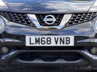USED 2018 68 NISSAN JUKE 1.5 dCi Bose Personal Edition SUV 5dr Diesel Manual Euro 6 (s/s) (110 ps) BEAUTIFUL CONDITION BOTH INSIDE AND OUT WITH LONG MOT AND GOOD HISTORY, HPI CLEAR, 2 X KEYS, GENUINE LOW MILEAGE FROM NEW! SAT NAV, REVERSE PARKING CAMERA, BLUETOOTH, CRUISE, CLIMATE, ALLOY WHEELS!