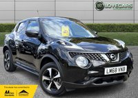 USED 2018 68 NISSAN JUKE 1.5 dCi Bose Personal Edition SUV 5dr Diesel Manual Euro 6 (s/s) (110 ps) BEAUTIFUL CONDITION BOTH INSIDE AND OUT WITH LONG MOT AND GOOD HISTORY, HPI CLEAR, 2 X KEYS, GENUINE LOW MILEAGE FROM NEW! SAT NAV, REVERSE PARKING CAMERA, BLUETOOTH, CRUISE, CLIMATE, ALLOY WHEELS!