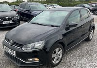 USED 2017 17 VOLKSWAGEN POLO 1.2 TSI BlueMotion Tech Match Edition Hatchback 5dr Petrol Manual Euro 6 (s/s) (90 ps) STUNNING CAR BOTH INSIDE AND OUT, LONG MOT AND EXCELLENT SERVICE HISTORY, 2 X KEYS, 1 PREVIOUS OWNER. CRUISE, DAB RADIO, BLUETOOTH, AIR CON, ALLOY WHEELS