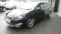 USED 2015 15 PEUGEOT 308 SW 1.2 PureTech Allure Estate 5dr Petrol Manual Euro 6 (s/s) (130 ps)&pound;35 TAX,FSH,SAT-NAV,RECENT CAMBELT KIT. PART EXCHANGE VEHICLE,DRIVES WELL.