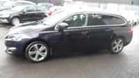 USED 2015 15 PEUGEOT 308 SW 1.2 PureTech Allure Estate 5dr Petrol Manual Euro 6 (s/s) (130 ps)&pound;35 TAX,FSH,SAT-NAV,RECENT CAMBELT KIT. PART EXCHANGE VEHICLE,DRIVES WELL.