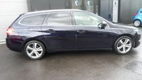 USED 2015 15 PEUGEOT 308 SW 1.2 PureTech Allure Estate 5dr Petrol Manual Euro 6 (s/s) (130 ps)&pound;35 TAX,FSH,SAT-NAV,RECENT CAMBELT KIT. PART EXCHANGE VEHICLE,DRIVES WELL.