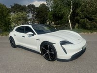 USED 2023 23 PORSCHE TAYCAN Performance Plus 93.4kWh Sport Turismo 5dr Electric Auto RWD (11kW Charger) (476 ps) STUNNING SPORT TURISMO IN WHITE WITH 21"ALLOYS PAN ROOF