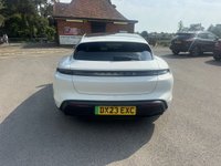 USED 2023 23 PORSCHE TAYCAN Performance Plus 93.4kWh Sport Turismo 5dr Electric Auto RWD (11kW Charger) (476 ps) STUNNING SPORT TURISMO IN WHITE WITH 21"ALLOYS PAN ROOF