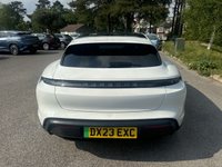USED 2023 23 PORSCHE TAYCAN Performance Plus 93.4kWh Sport Turismo 5dr Electric Auto RWD (11kW Charger) (476 ps) STUNNING SPORT TURISMO IN WHITE WITH 21"ALLOYS PAN ROOF