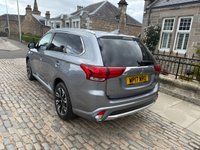 USED 2017 17 MITSUBISHI OUTLANDER 2.0h 12kWh 4h SUV 5dr Petrol Plug-in Hybrid CVT 4WD Euro 6 (s/s) (200 ps) 30000 Miles Full Service History+360 Cameras+Panoramic Sunroof+Full Leather+Heated Steering Wheel