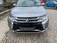 USED 2017 17 MITSUBISHI OUTLANDER 2.0h 12kWh 4h SUV 5dr Petrol Plug-in Hybrid CVT 4WD Euro 6 (s/s) (200 ps) 30000 Miles Full Service History+360 Cameras+Panoramic Sunroof+Full Leather+Heated Steering Wheel