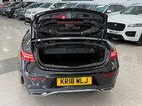 USED 2018 18 MERCEDES-BENZ E-CLASS 2.0 E220d AMG Line (Premium) Cabriolet 2dr Diesel G-Tronic+ Euro 6 (s/s) (194 ps) LOVELY HISTORY & AIRSCARF & WIND DEFLECTOR & APPLE CAR PLAY