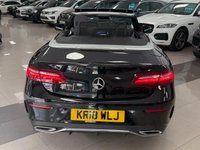 USED 2018 18 MERCEDES-BENZ E-CLASS 2.0 E220d AMG Line (Premium) Cabriolet 2dr Diesel G-Tronic+ Euro 6 (s/s) (194 ps) LOVELY HISTORY & AIRSCARF & WIND DEFLECTOR & APPLE CAR PLAY