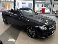 USED 2018 18 MERCEDES-BENZ E-CLASS 2.0 E220d AMG Line (Premium) Cabriolet 2dr Diesel G-Tronic+ Euro 6 (s/s) (194 ps) LOVELY HISTORY & AIRSCARF & WIND DEFLECTOR & APPLE CAR PLAY