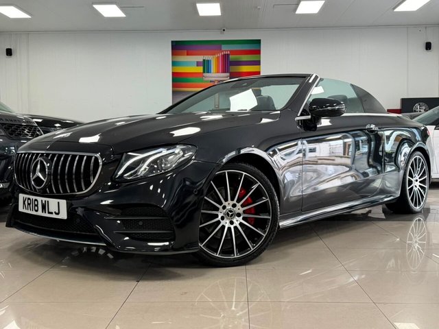 View our Mercedes-Benz E-Class 2.0 E220d AMG Line (Premium) Cabriolet 2dr Diesel G-Tronic+ Euro 6 (s/s) (194 ps)