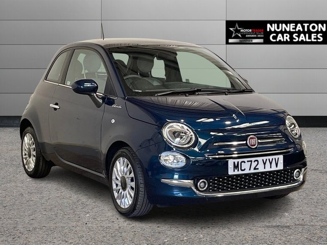 2023 72 FIAT 500 1.0 MHEV Dolcevita Hatchback 3dr Petrol Manual Euro 6 (s/s) (70 bhp) one owner from new