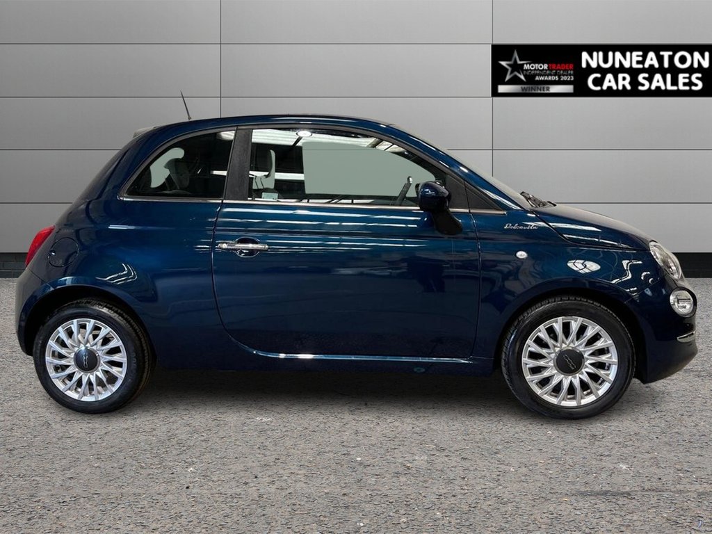 USED 2023 72 FIAT 500 1.0 MHEV Dolcevita Hatchback 3dr Petrol Manual Euro 6 (s/s) (70 bhp) one owner from new