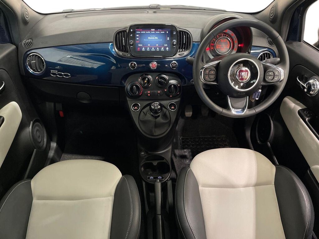 USED 2023 72 FIAT 500 1.0 MHEV Dolcevita Hatchback 3dr Petrol Manual Euro 6 (s/s) (70 bhp) one owner from new