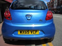 USED 2015 65 FORD KA 1.2 Zetec Hatchback 3dr Petrol Manual Euro 5 (s/s) (69 ps) �&pound;35 ROAD TAX ,12 MONTHS MOT ,6 MONTHS WARRANTY ,8 SERVICE STAMPS ,PRIVACY GLASS ,AIR-CON ,ALLOYS ,STUNNING EXAMPLE , 