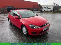 USED 2015 VOLKSWAGEN GOLF 1.6 TDI BlueMotion Tech S Hatchback 5dr Diesel Manual Euro 5 (s/s) (105 ps) 12 MONTH' S WARRANTY,
