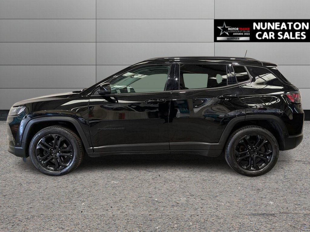 USED 2023 72 JEEP COMPASS 1.3 GSE T4 Night Eagle SUV 5dr Petrol Manual FWD Euro 6 (s/s) (130 ps) HEATED FRONT SEATS AND WHEEL